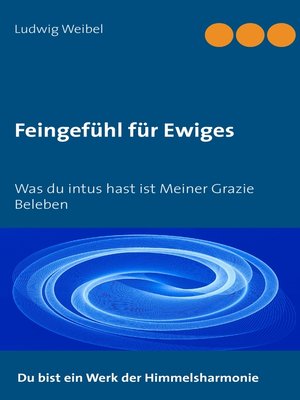 cover image of Feingefühl für Ewiges